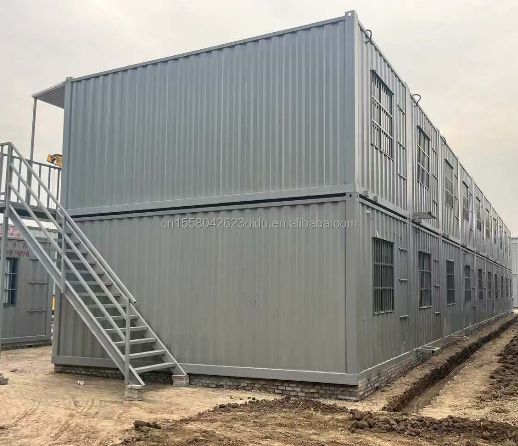 Quick Assembly Portable Flat Pack Container House for Modern Office Beach House and Construction Engineering Camps