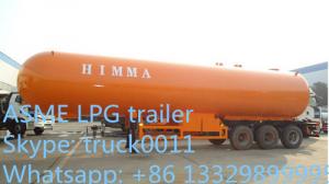 China CLW brand 25ton bulk lpg gas propane trailer for sale,best 3 axles BPW/FUWA gas cooking propane tank trailer for sale on sale