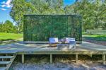 Waterproof Steel Frame Glass House Sunrooms With Clear Glass And Sliding Double