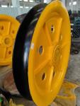 Forged Steel Wire Rope Pulley Wheel For Crane
