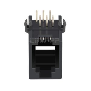 LPJE8014NNL Without LED 1X1 Port 6p6c RJ11 Jack Tab Up without Integrated