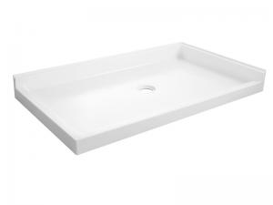Wholesale MGLI-2DTC6036 Acrylic Shower Pan White High Gloss 1524×914×165mm from china suppliers