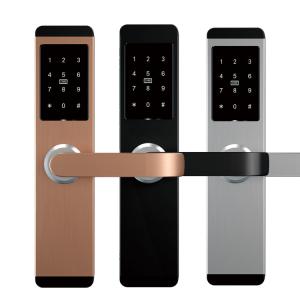 Wholesale 4AA Apartment Smart Door Lock 288×77mm FCC Rfid With Password TTLock from china suppliers