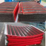 Wear Resistant Woven Crimped Self Cleaning Screen Mesh Manganese Steel And