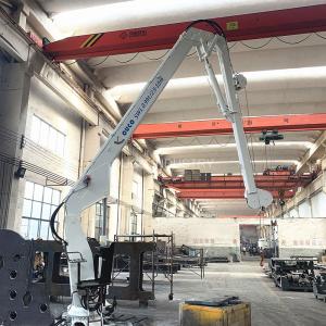 Wholesale Steel 0.99t 10m Boat Deck Crane Hydraulic Knuckle Ship Boom Ccs Approved from china suppliers