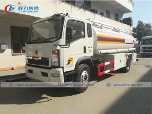 Wholesale Howo 8m3 Gasoline Tanker Truck With Dispenser Refilling System from china suppliers