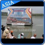 Inflatable Floating Billboard , Tv Advertising Inflatables Billboard