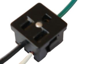 Wholesale USA Electric Power Sockets For Office / Home , Electrical Outlet Receptacle from china suppliers