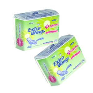 Wholesale Breathable Cotton Women Sanitary Napkin With Wings Absorption 30-250ml And Customizable Weight from china suppliers
