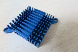 Wholesale Blue Air Cooling Aluminum Heat Sink Extrusion Casting And Forging Heat Sink from china suppliers