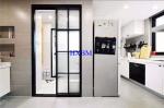 Housing Project Double Glazed Sliding Windows 2.0mm Aluminum Profile Hurricane