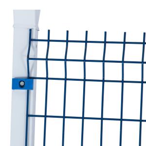 Wholesale Easily Assembled 6ft Height Airport Security Fencing Pvc Coated Square Post from china suppliers