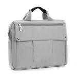 Polyester Durable Laptop Tote Bags for Women , Red / Grey Business Laptop Bags