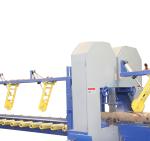 China Manufacturer Twin Vertical Saw Double Blades Wood Cutting Vertical Bandsaw