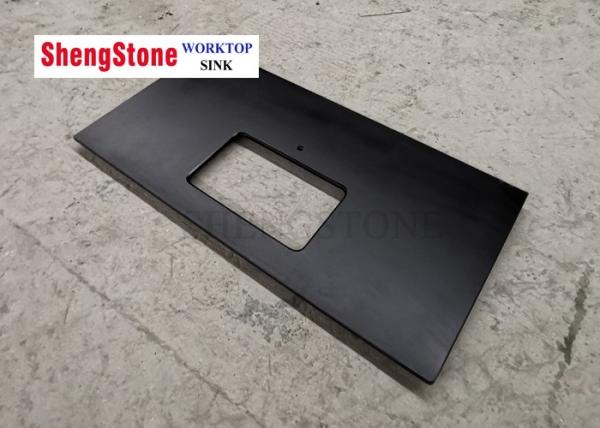 High Temperature Resistant Black Epoxy Resin Worktop Laboratory Island Bench