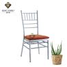 Buy cheap High-Gloss White Tube 25*25*1.0mm Silver Wedding Chiavari Chairs OEM from wholesalers