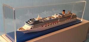 Wholesale Plastic Ship 3d Model Costa Mediterranea Cruise Ship Model With Collection Values from china suppliers