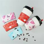 printing kraft corrugated paper cup sleeve 12oz for coffee