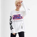 Drop Shoulder Oversized Long Sleeve T Shirt Tee For Men Unisex 230gsm 100%