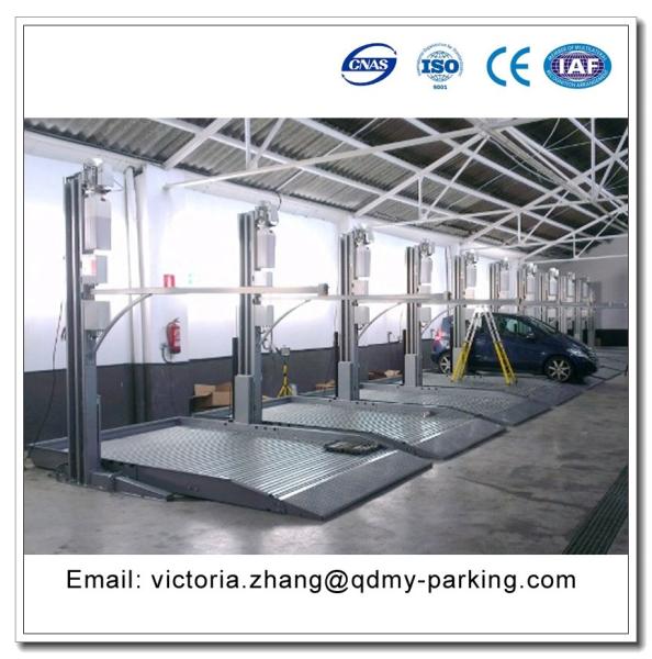 New! Two Post Car Parking Lift hydraulic vertical parking lift 2.7t hydraulic