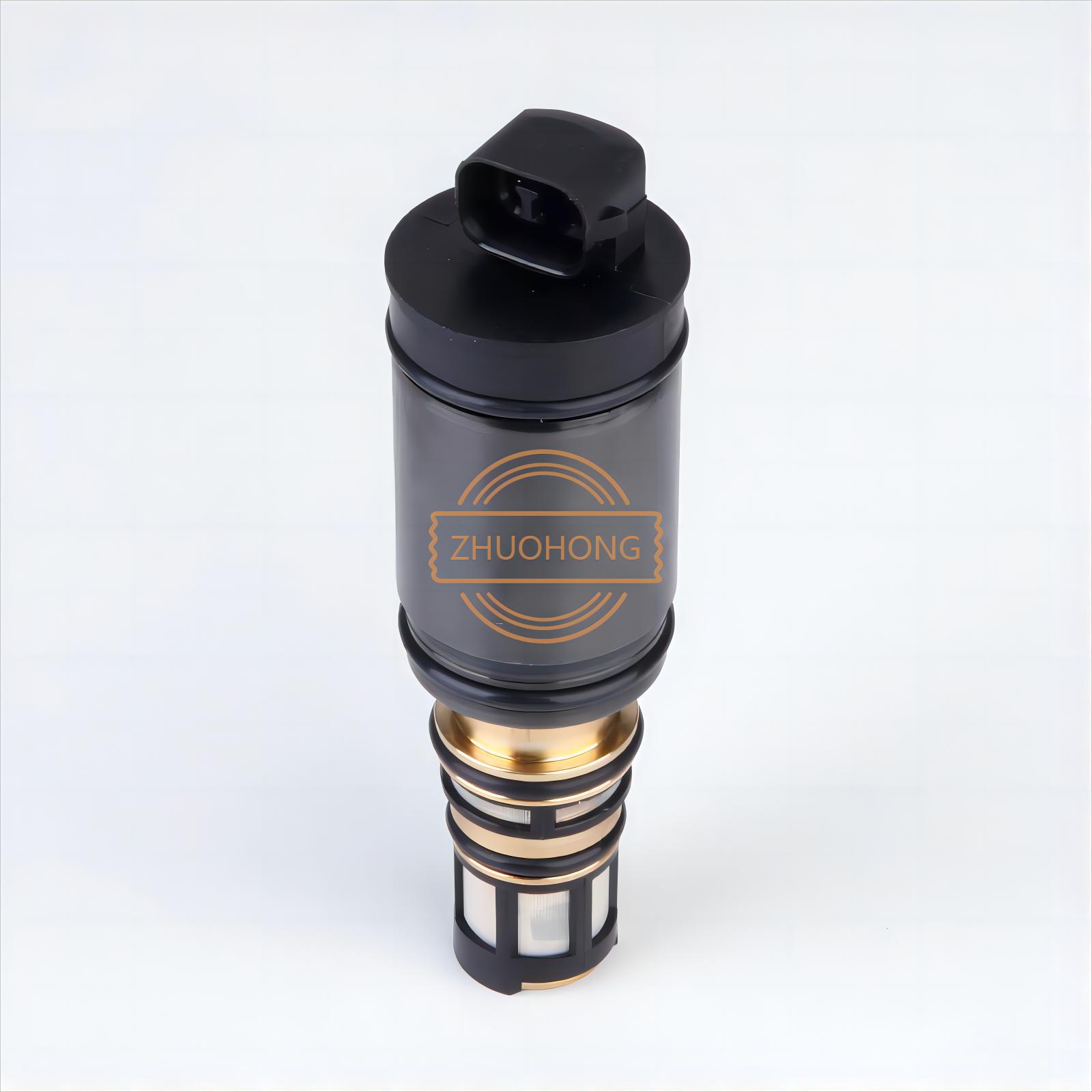 Year 1984-1989 Black Auto AC Compressor Control Valve for DENSO 5SE09C/5SE12C/6SEU16