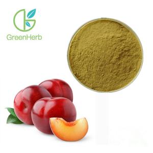 China Anti Allergy Dried Plum Extract Reduce Fatigue Brown Fine Powder UV Test Method on sale