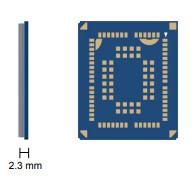 Wholesale Stable 4G LTE IoT Wireless Modules Multipurpose Durable EG95-NAX from china suppliers