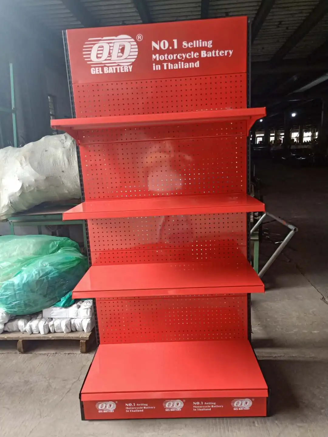 Factory Custom Display Shelf Metal Hair Display Stand