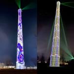 Outdoor Hologram Video 3D Mapping Projector For Wall Large Exhibitions