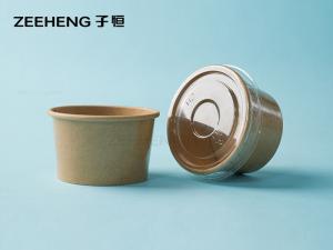 Wholesale ZEEHENG Sauce Cup 60 ml / 2 oz Kraft Brown Cardboard Ø 60mm from china suppliers