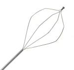 Gastroscope Diamond Shaped Stone Extraction Basket For ERCP