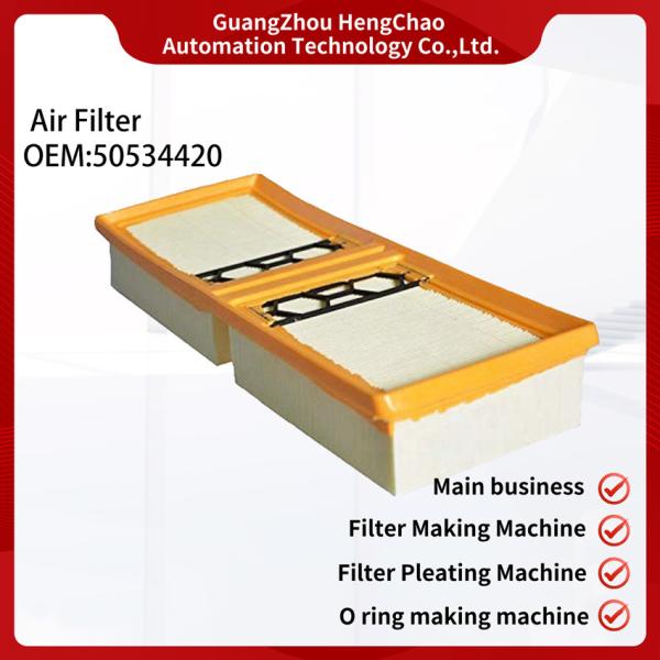 Automotive Filter OEM 50534420 Auto Air Filters Cartridge Production Machine