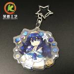 Funny Decoration Anime Acrylic Charms Offset CMYK Printing Free Sample