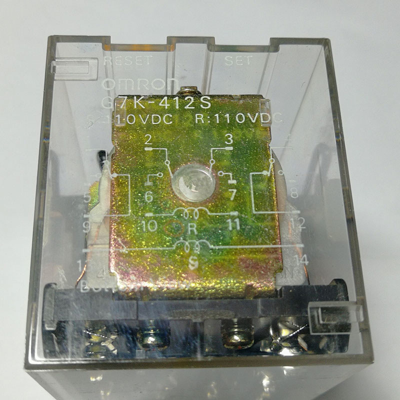 Omron electromagnetic relay G7K-412S-110VDC (14 Pin)