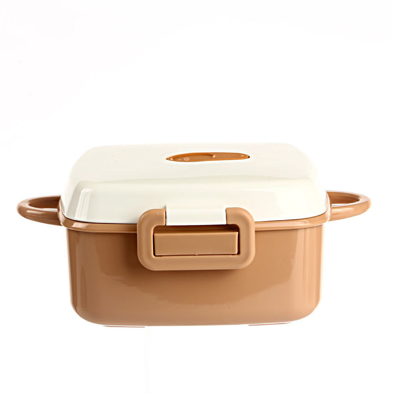 21*17.8*8.5cm Kids Plastic Bento Boxes With Vent