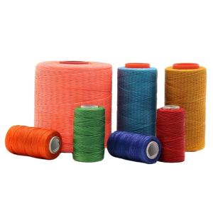 Wholesale Handicraft Tool 400G Weight 0.8mm 210D Flat Waxed Sewing Thread for Hand Stitching from china suppliers