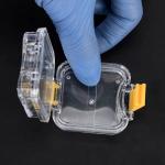 PP Dental Lab Instruments Clear Dental Pillow Box / Membranes Box For Crowns