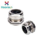 Dustproof Waterproof Copper Cable Gland M12 - M63 With Silicone Multiple Entry
