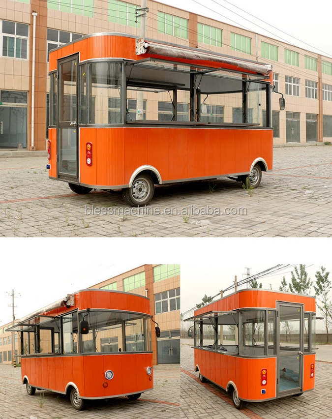 Electric Mobile Food Cart/Kiosk/Truck 2022 Professional Ice Cream Cart
