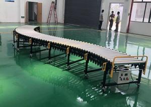 Wholesale Stainless Steel Motorized Flexible Extendable Roller Conveyor for Industry from china suppliers
