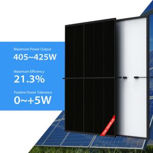 Wholesale 405W 410W Roof Top Solar Panels Trina Black Solar Panels Half Cells Home Use 415W 420W from china suppliers