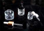 Gold Top Essential Oil Child Proof Glass Dropper Bottles For 20Ml Capacity