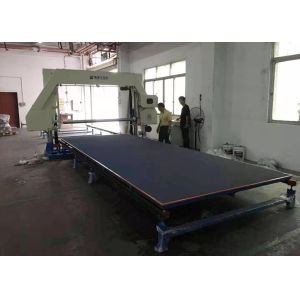 Horizontal Circle Sponge Foam Cutting Machine Sofa Metal Material