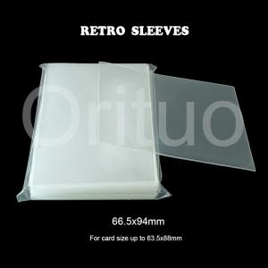 Wholesale PVC Free Transparent Clear Card Sleeves Non Glare Double Matte SGS from china suppliers