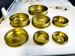 China Discount promotion for high quality Food Grade Vacuum Caviar Tins  0.28mm Tinplate (valid until April,only 30g,50g 250g) on sale