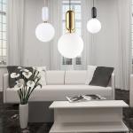 Designer glass pendant lights Ball Shape For indoor home Lighting (WH-GP-14)