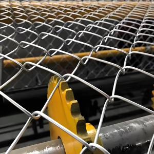 Wholesale 5MM Powder Coated Security Fencing Blue Roll Chain Link Diamond Mesh Fencing Net from china suppliers