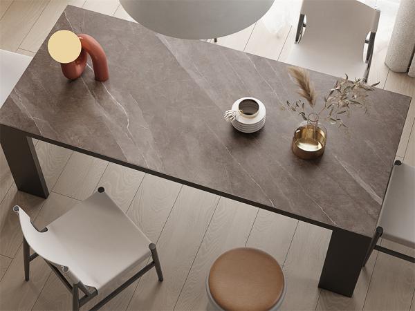 Anti-Slip Inside Floor Porcelain Rock Slabs 1420x2700mm matt ISO9001 for