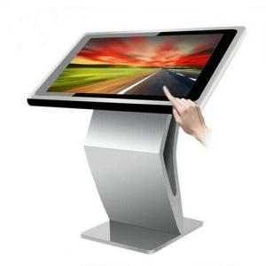 China Floor Standing Large Screen Indoor LCD Touch Screen Information Kiosk Display For Mall on sale