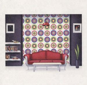 Wholesale Osign Plain Textured Wallpaper , Peel And Stick Wallpaper For Bathroom from china suppliers